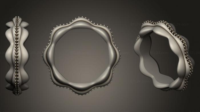 Ювелирные украшения (Кольцо Группы Вечности, JVLR_0399) 3D модель для ЧПУ станка